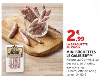 Mini bûchettes Le Galibier