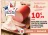 Promo Roulade de Lyon fin ou de jambon charcuterie de la Thur