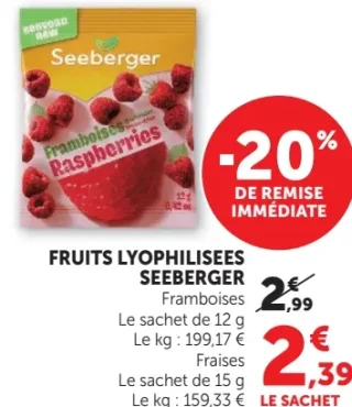 Fruits Lyophilisees Seeberger