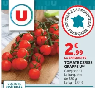 TOMATE CERISE GRAPPE U