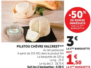 Pilatou chèvre Valcrest