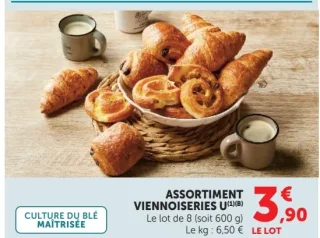 ASSORTIMENT VIENNOISERIES U