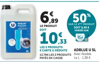 ADBLUE U 5L Avec flexible