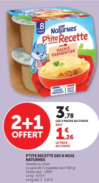 Naturnes P'tite Recette des 8 mois