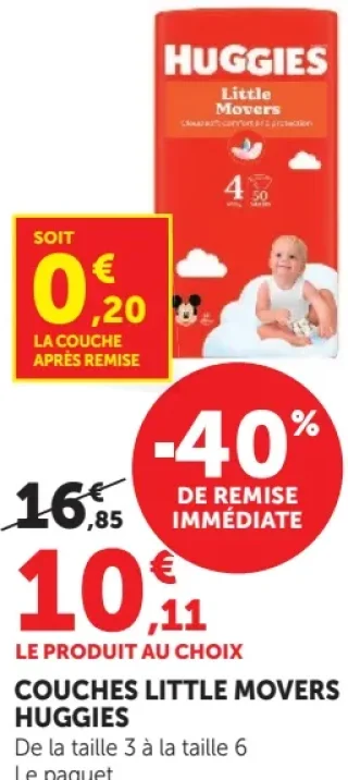Couches Little Movers Huggies