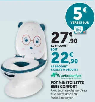 POT MINI TOILETTE BEBE CONFORT