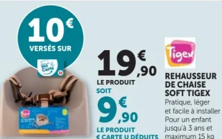 REHAUSSEUR DE CHAISE SOFT TIGEX