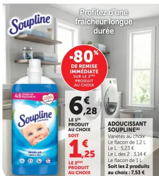 Adoucissant Soupline