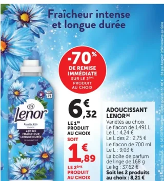 Adoucissant Lenor
