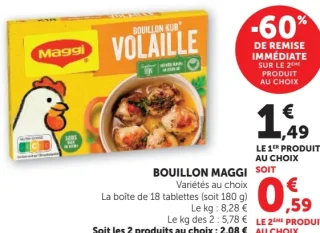Bouillon Maggi Volaille