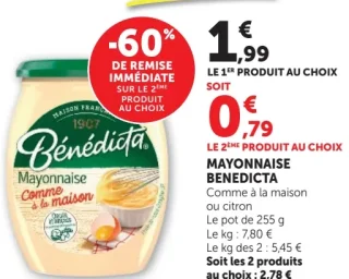 Mayonnaise Benedicta Comme à la maison