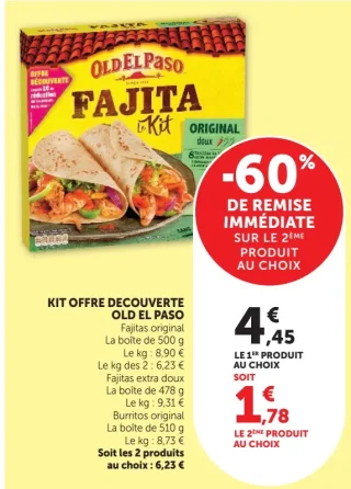 KIT OFFRE DECOUVERTE OLD EL PASO