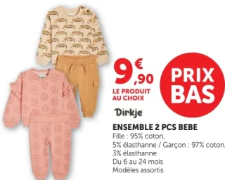 Ensemble 2 pcs bébé Dirkje