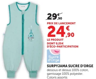 Surpyjama Sucre d'Orge