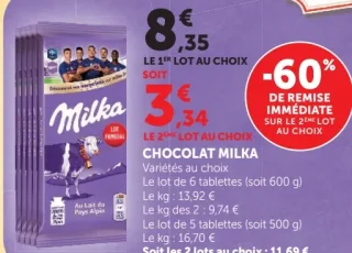Chocolat MILKA