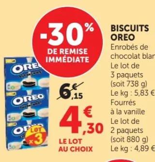 Biscuits Oreo