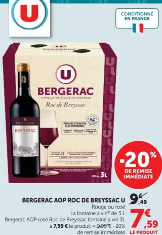 Bergerac AOP Roc de Breyssac U