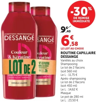 Routine Capillaire Dessange