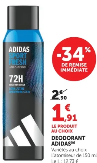 Deodorant Adidas
