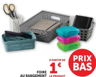 Foire au rangement