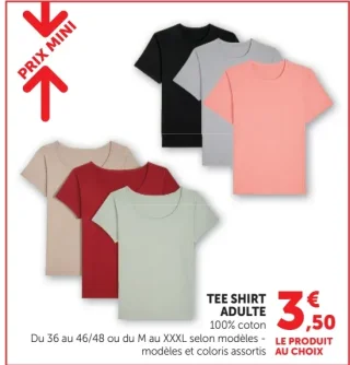 TEE SHIRT ADULTE