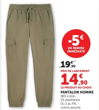 PANTALON HOMME