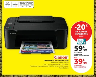 Imprimante multifonction Canon PIXMA TS3750i