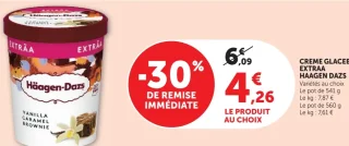 CREME GLACEE EXTRAA HAAGEN DAZS