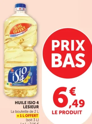 HUILE ISIO 4 LESIEUR