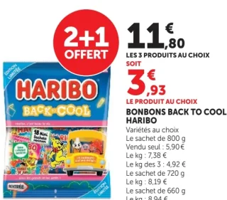 Bonbons Back to Cool Haribo