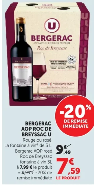 Bergerac AOP Roc de Breyssac U
