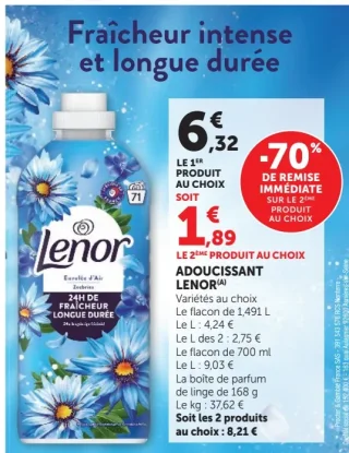 Adoucissant Lenor