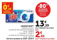 Lessive skip