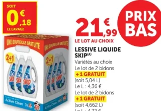 Lessive liquide Skip