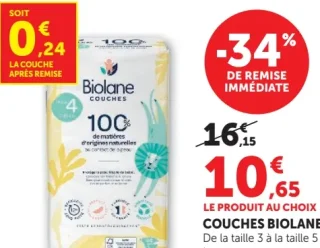 Couches Biolane