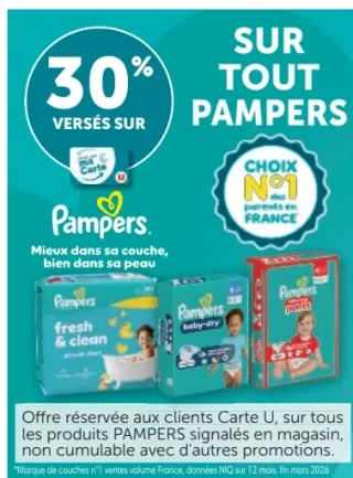 Couches Pampers
