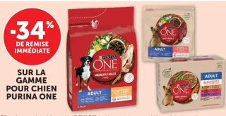 SUR LA GAMME POUR CHIEN PURINA ONE