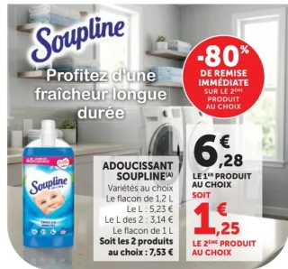 Adoucissant Soupline