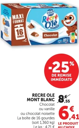 Récré O'Lé Mont Blanc