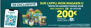 Jeu concours Les Minions et des Monstres - 20 lots de 200€ versés sur votre Carte U