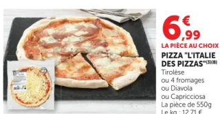 Pizza "L'Italie des Pizzas"