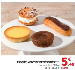 ASSORTIMENT DE PATISSERIES