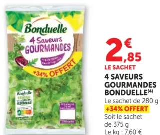 4 Saveurs Gourmandes Bonduelle