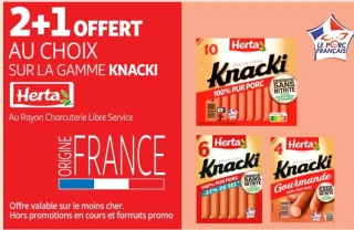 Saucisses Knacki Herta
