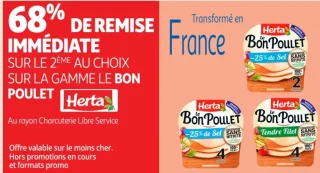 Gamme Le Bon Poulet Herta