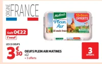 Oeufs Plein Air Matines