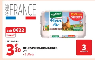 Oeufs Plein Air Matines