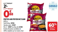 Frites Air Fryer McCain