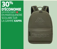 Maroquinerie Scolaire sur la gamme Kappa