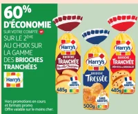 GAMME DES BRIOCHES TRANCHÉES HARRYS